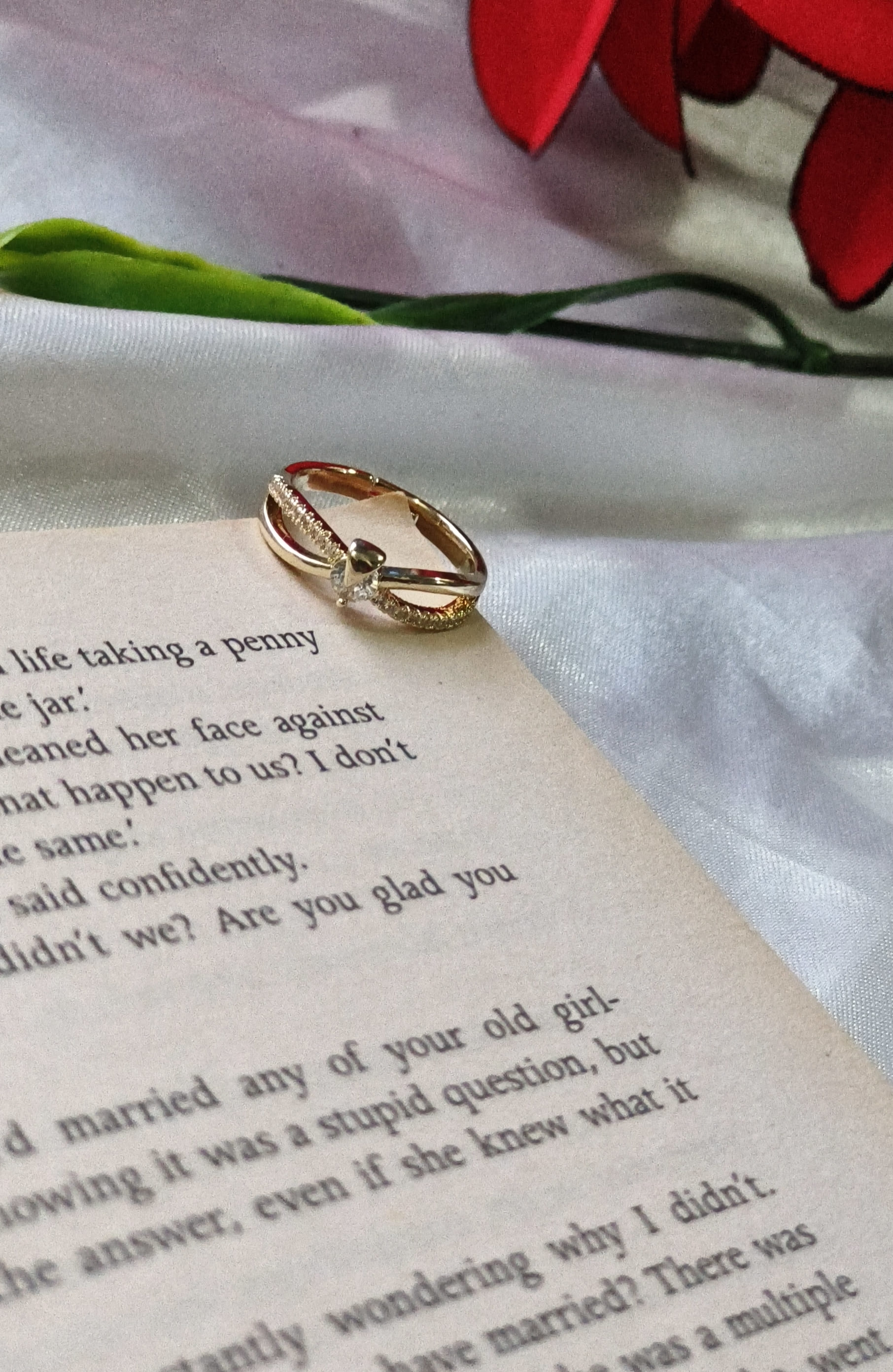 (Anti-tarnish ) finger rings AFR04