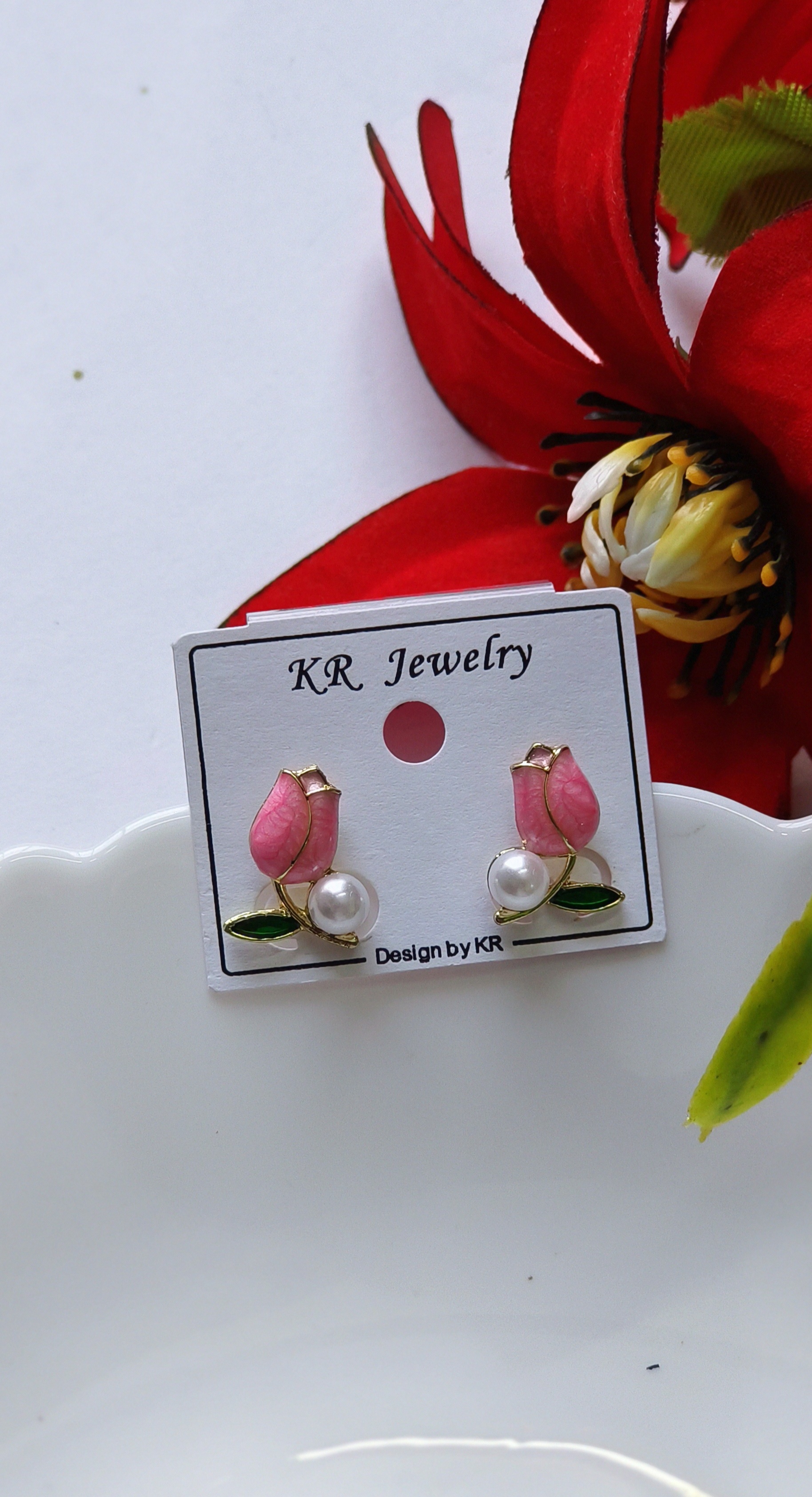 Tulip earring