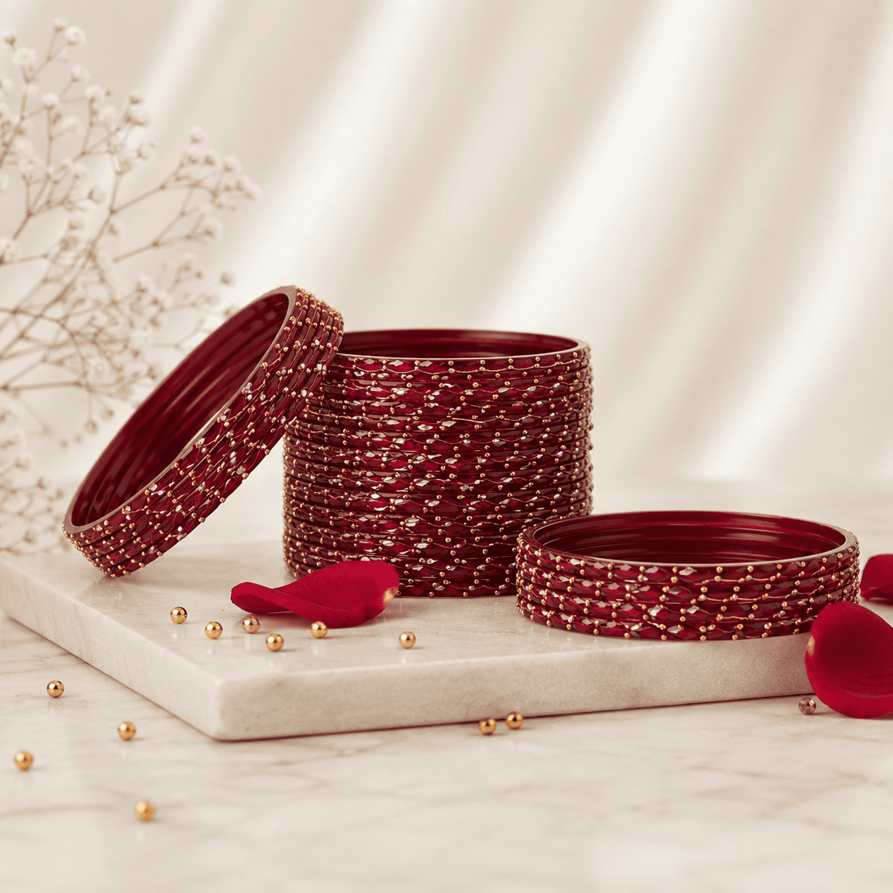 Rain drop bangles