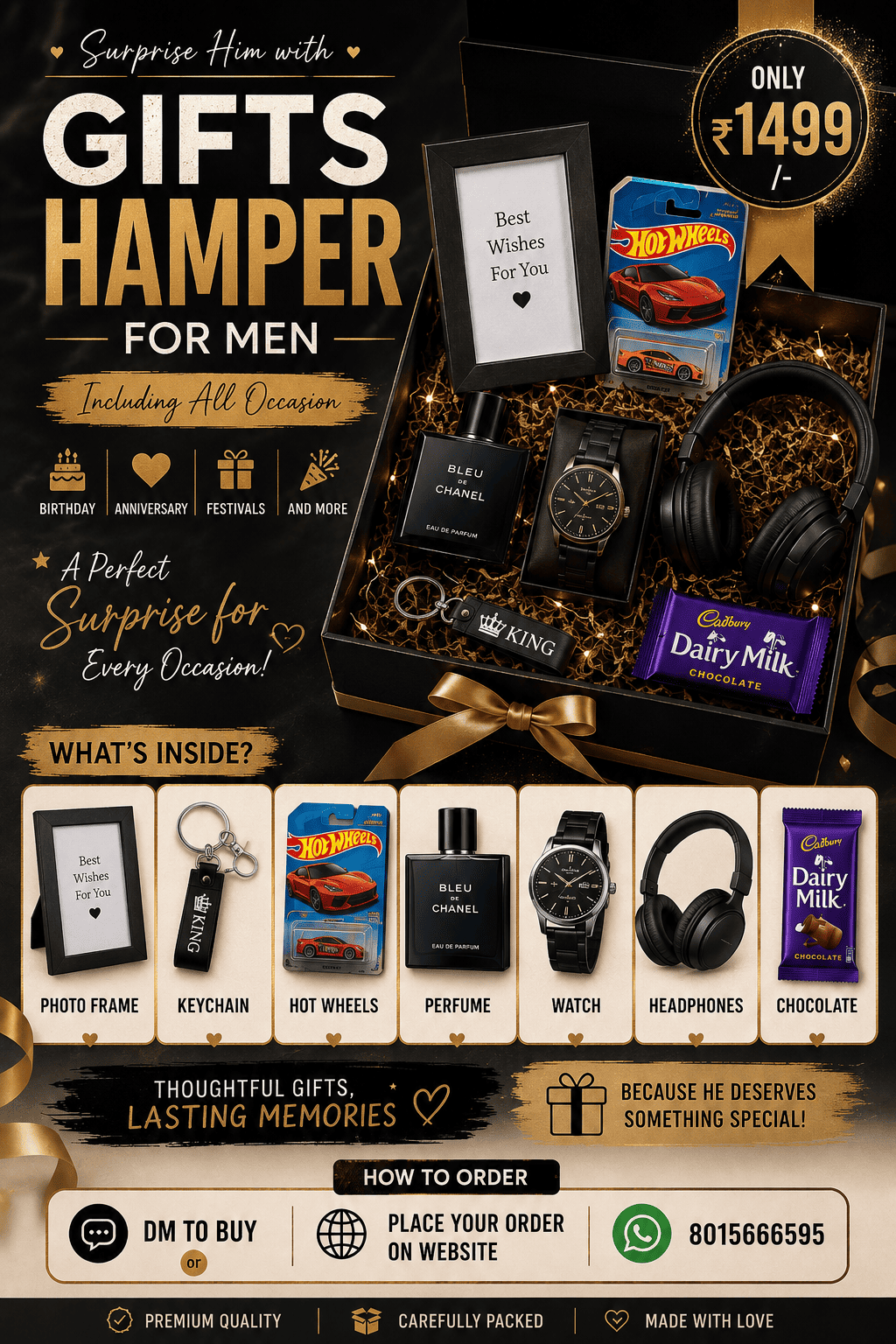 MEN'S HAMPER (Medium size )