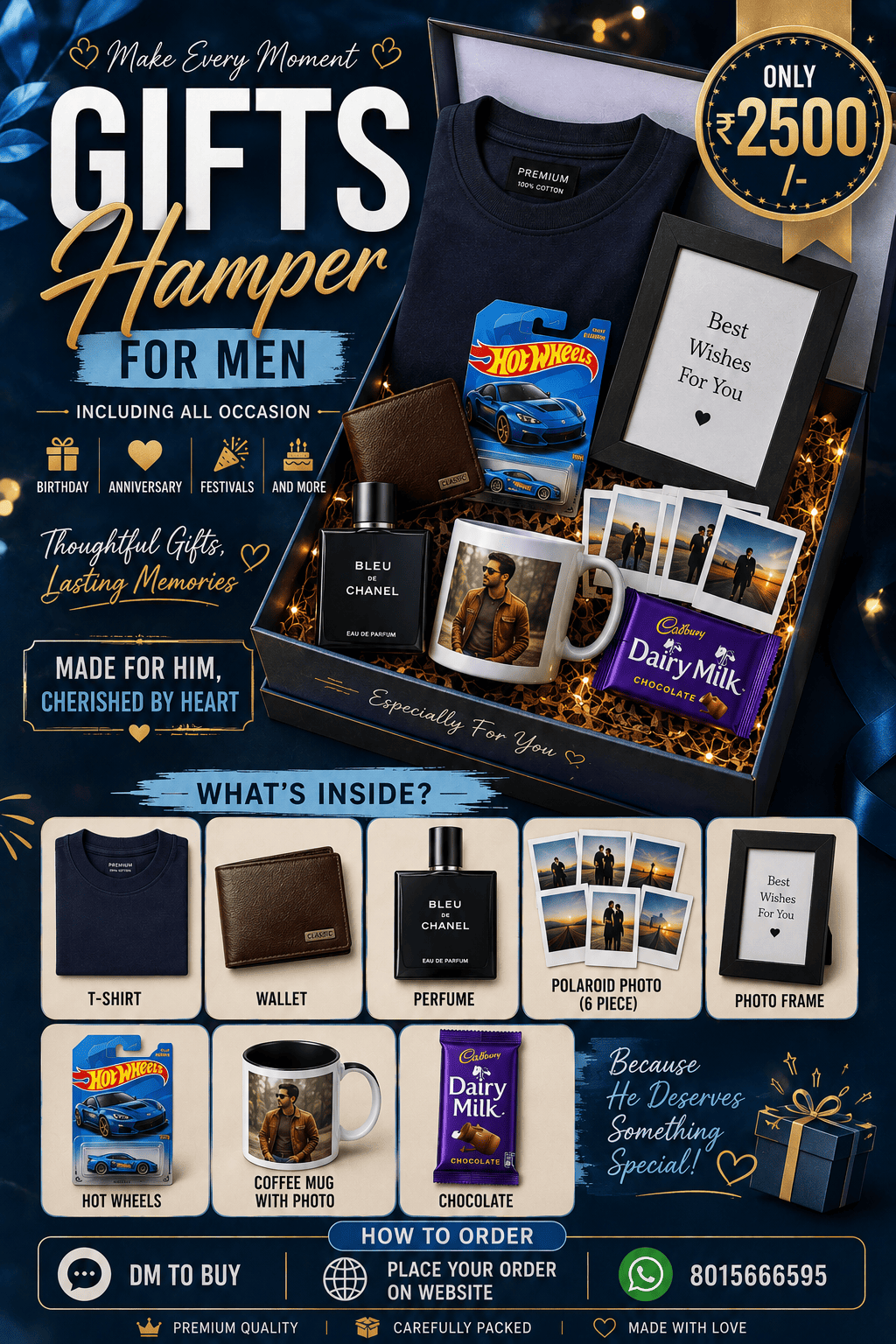 MEN'S HAMPER (Large hamper )